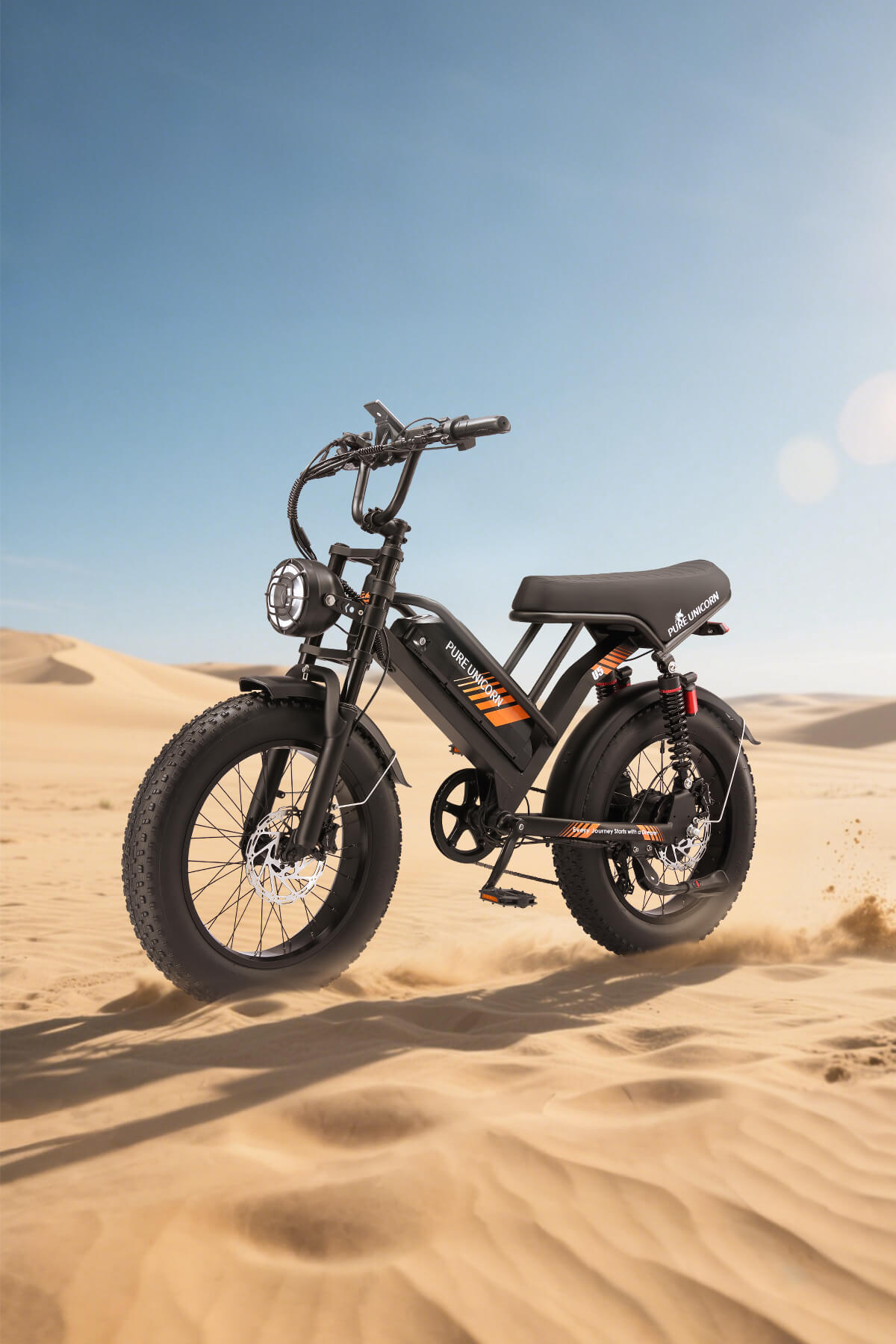 Moped-Styled E-Bikes