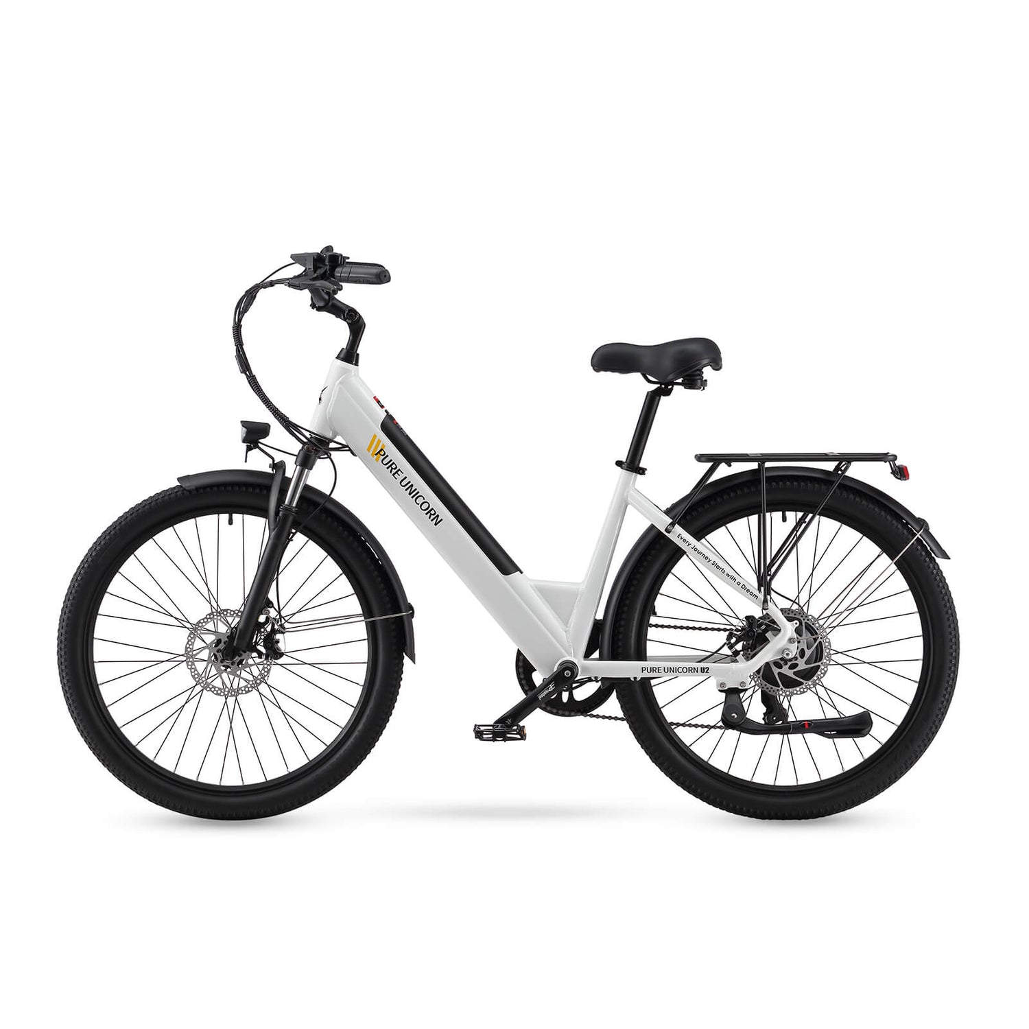 PURE UNICORN U2 48V 750W 12.8Ah Step-Through Electric Bike