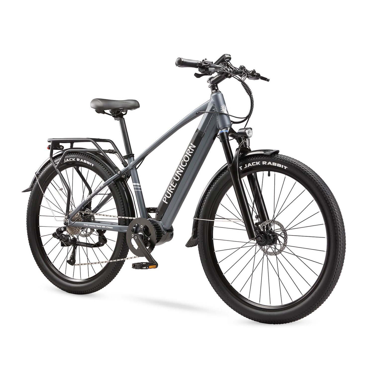 PURE UNICORN U6 Electric Bike – 500W Mid-Drive, Samsung Battery