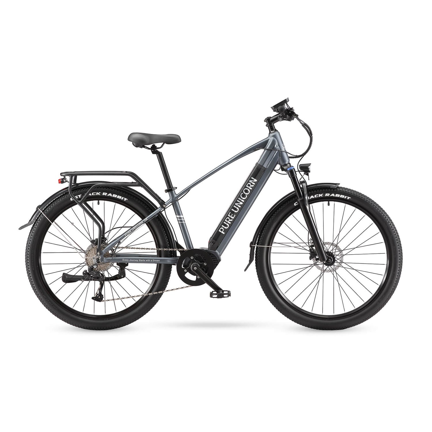 PURE UNICORN U6 48V 500W Mid-Drive Motor Electric Commuter Bike